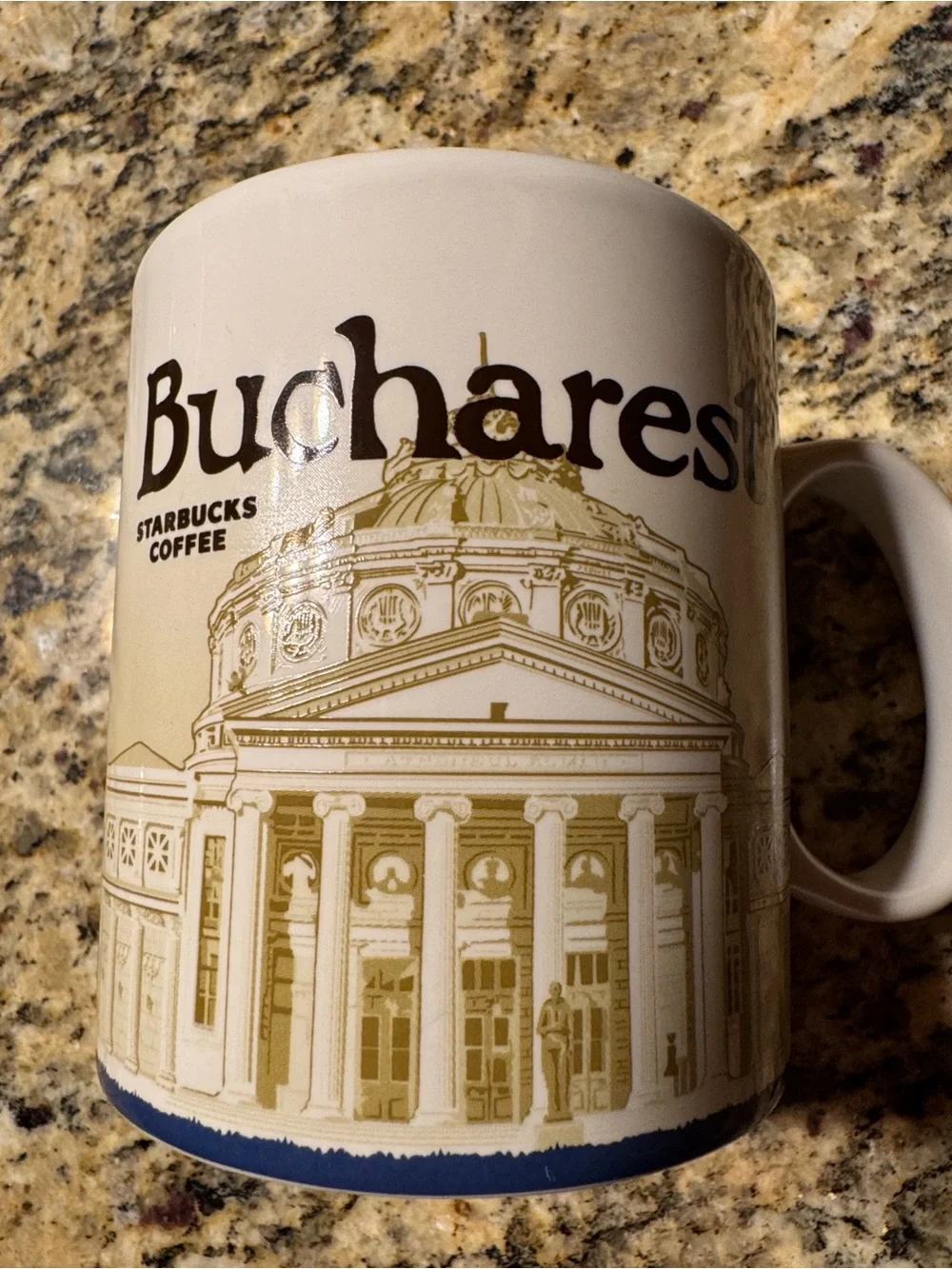 Starbucks Bucharest coffee mug from the